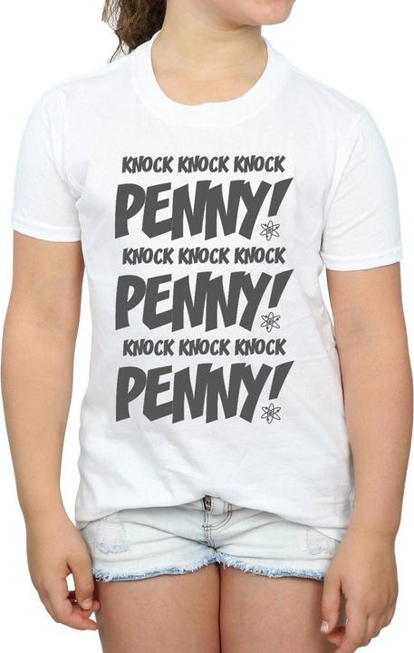 Immagine prodotto Dam Sheldon Knock Knock Penny Maglietta Ragazze (128)