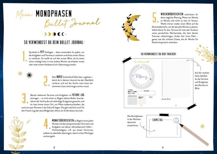 Produktbild Mein Mondphasen-Journal (Deutsch, 2023)