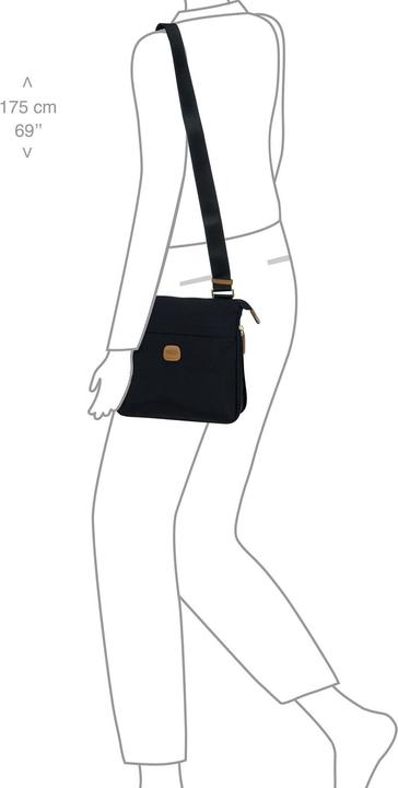 Produktbild Brics X-Collection Umhängetasche 26 cm mit Dehnfalte