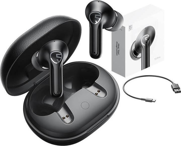 Produktbild Soundpeats TWS Headset T3 Pro schwarz (ANC, Kabellos)