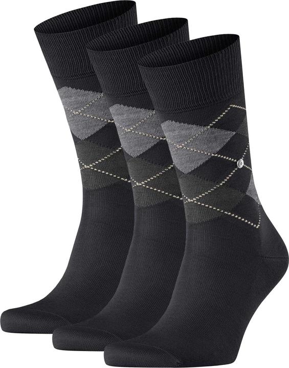Produktbild Burlington Socken Casual Bequem sitzend Manchester (3er Pack, 40 - 46)