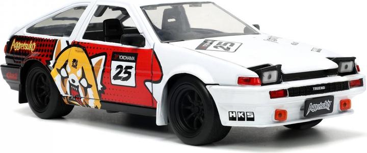 Actual product image Jada Aggretsuko 1986 Toyota Trueno AE86 1:24