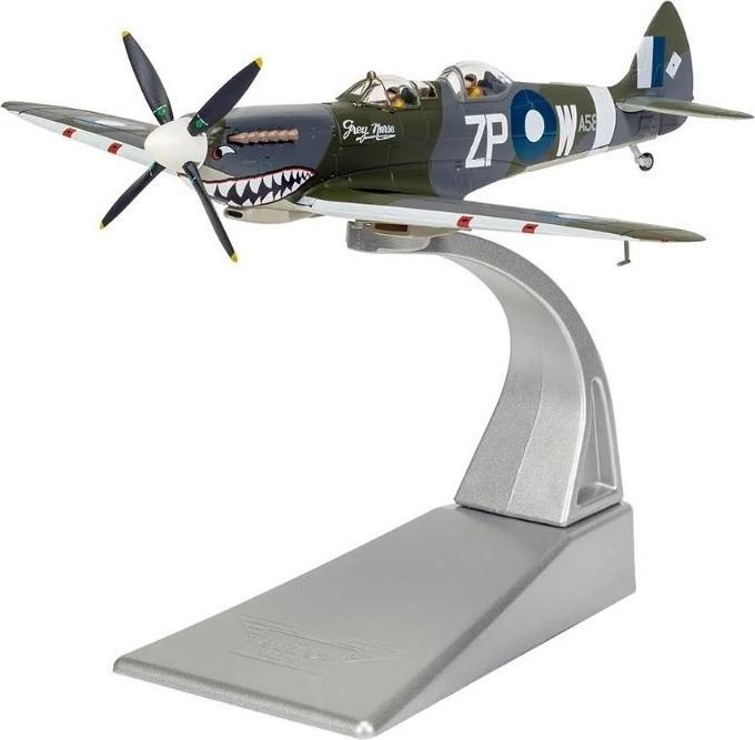 Actual product image Corgi Supermarine Spitfire T.9 TE308 (G-AWGB) A58 'Grey Nurse' Sharkmouth