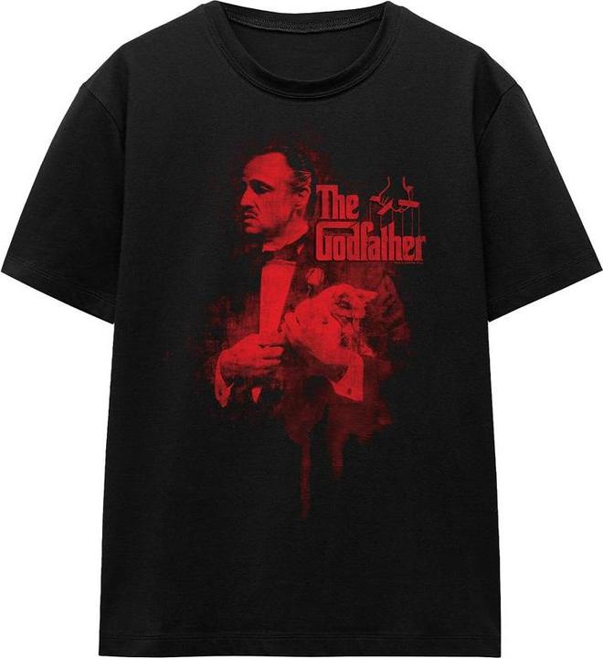 Actual product image The Godfather Unisex Adult Don Vito Corleone Drip T-Shirt (XL)