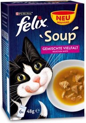 Felix Soup Gemischte Vielfalt (Adult, 6 Stk., 48 g)