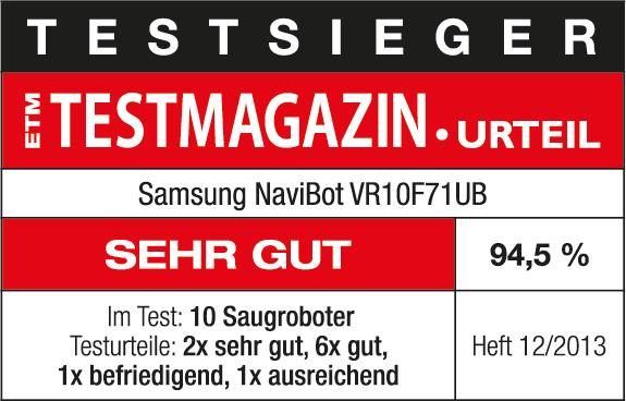 Actual product image Samsung Navibot Corner Clean VR10F71UCFC/SW (Robot vacuum)