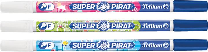 Produktbild Pelikan Tintenlöscher Super Pirat (Weiss, Gemischte Farben, Blau, 50 x)