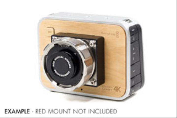 Actual product image Wooden Camera BMPC 4K Modification + PL Mount