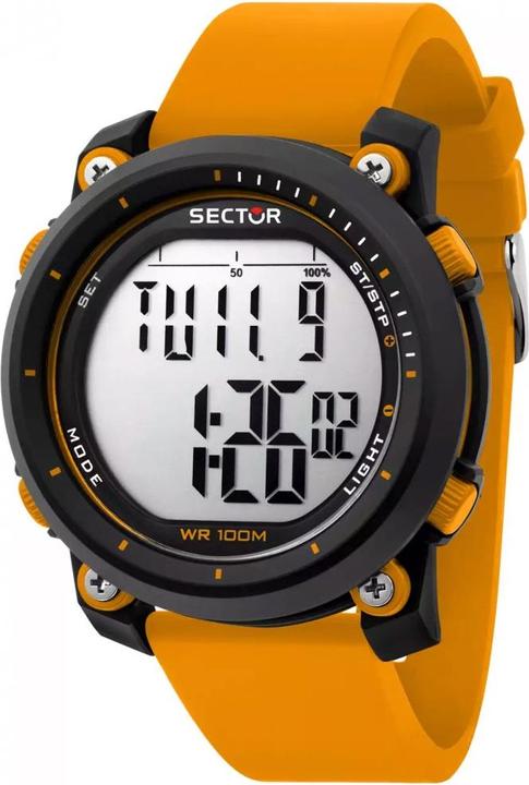 Immagine prodotto Sector R3251546001 EX-38 Orologio digitale da uomo 45mm 10ATM (Orologio digitale, 45 mm)