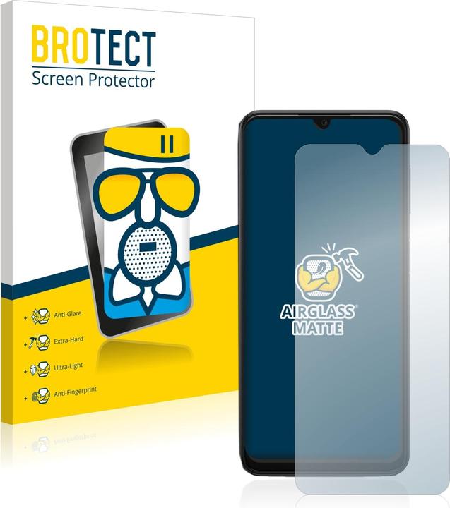 Produktbild BROTECT AirGlass Panzerglasfolie Matt (1 Stück, Samsung Galaxy A13 5G)