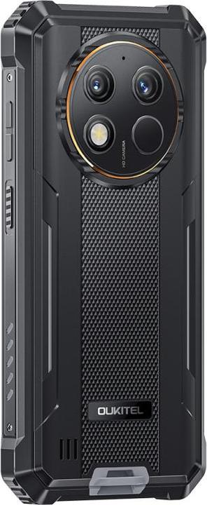 Immagine prodotto Oukitel WP28S (6,52" - NFC - 10 600 mAh - 128 GB, 4 GB RAM) Nero (128 GB, Nero, Arancia, 6.50", Doppia SIM + SD, 13 Mpx, 4G)