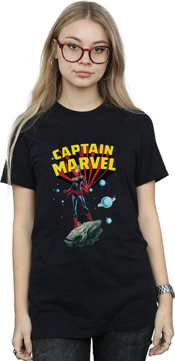 Immagine prodotto Captain Space Pose Maglietta Ampia Donna (L)