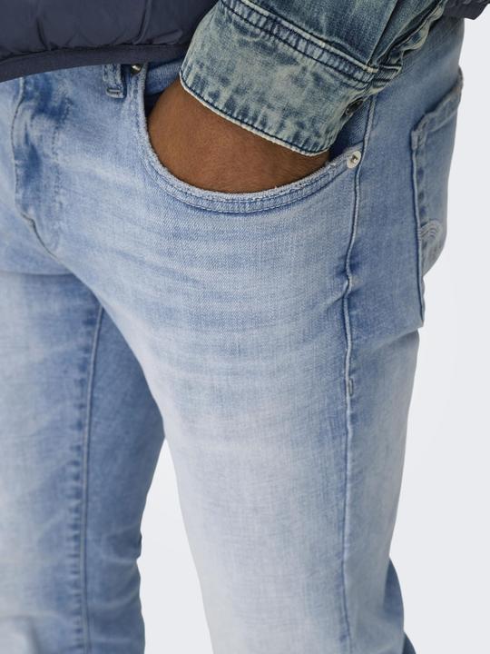 Produktbild Only & Sons ONSWEFT Mittlere Taille Normal geschnitten Jeans Slim Fit Jeans (W29/L34)