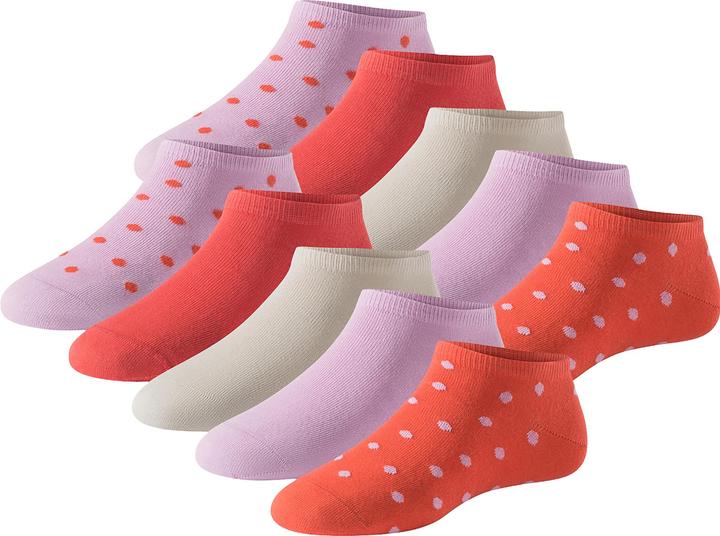Schiesser Sneakersocken Damensneaker (10er Pack, 35 - 38)