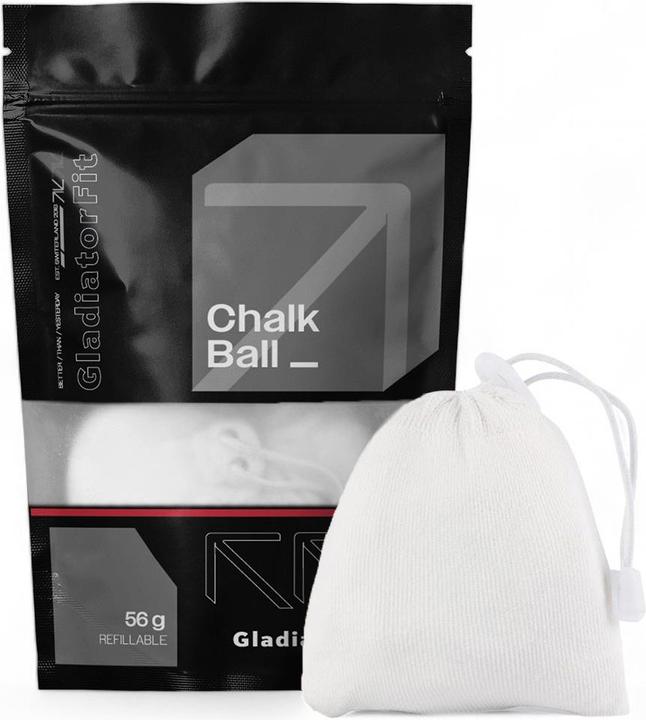 Actual product image Gladiatorfit Magnesia ball "Chalk Ball" 56 g