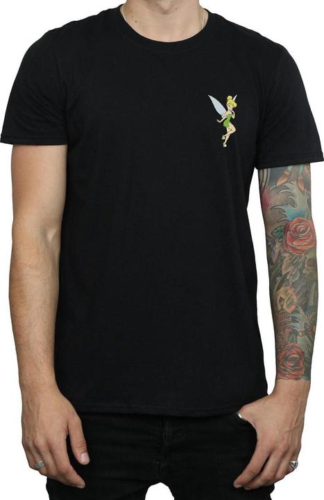 Actual product image Disney Mens Tinkerbell Chest T-Shirt (XXL)