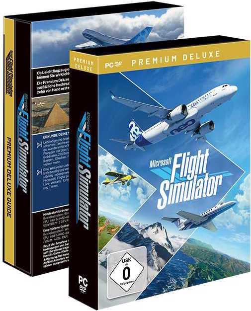 Actual product image Microsoft Flight Simulator 2020 Premium Deluxe (PC, FR)