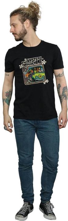 Actual product image Scooby Doo Mens The Mystery Machine Cotton T-Shirt (S)
