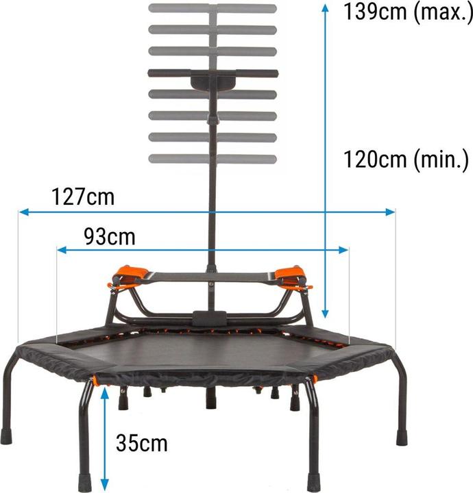 Actual product image Hammer Fitness JumpStep (134 cm)