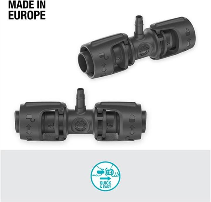Actual product image Gardena T-piece 13 mm - 4.6 mm (Drip irrigation connector + branch)