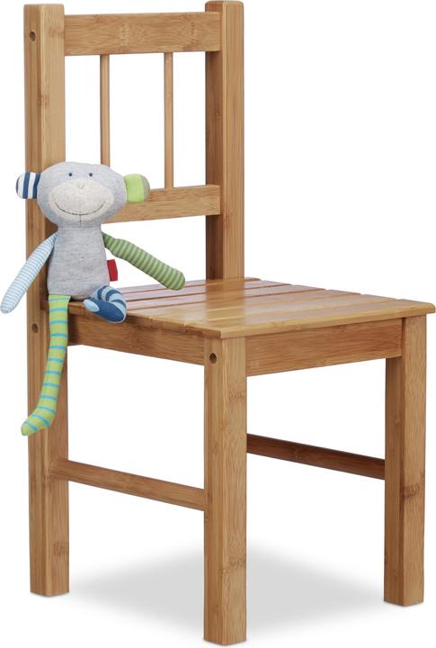 Relaxdays Deco Chair Bamboo (High chair)