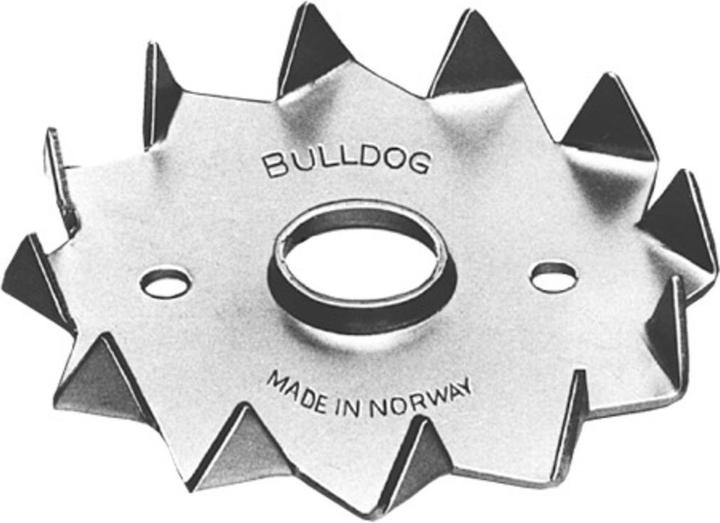 Image du produit Bulldog Connecteurs à bois acier zingué (Connecteurs de bûches, 1 pcs)