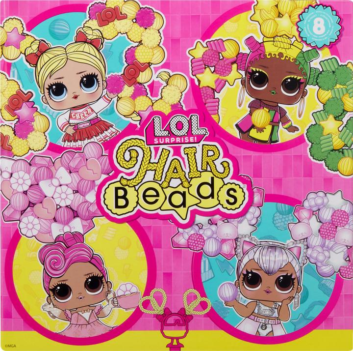 Actual product image MGA L.O.L. Surprise Hair Beads Tots Asst in PDQ