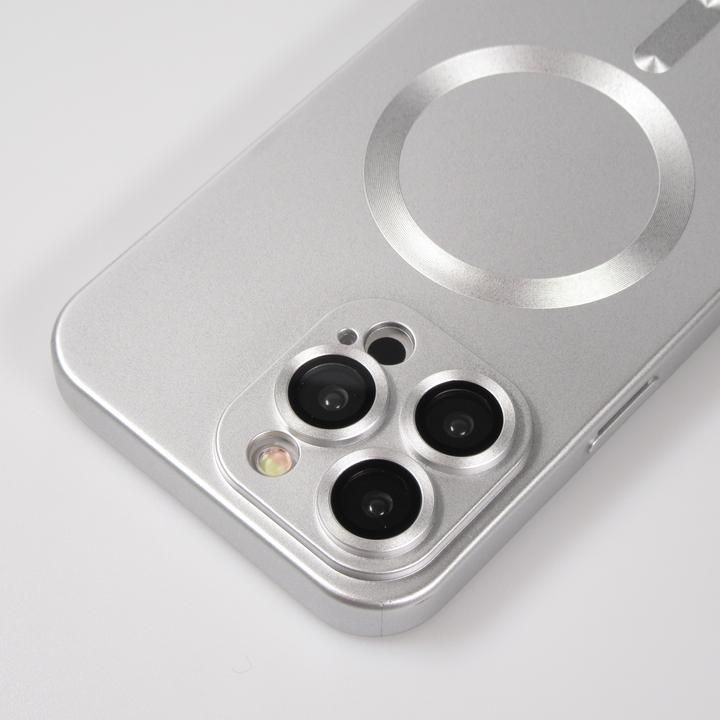 Produktbild PhoneLook Hülle Gummi weich mit Kameraschutzglas MagSafe (Apple iPhone 15 Pro Max)