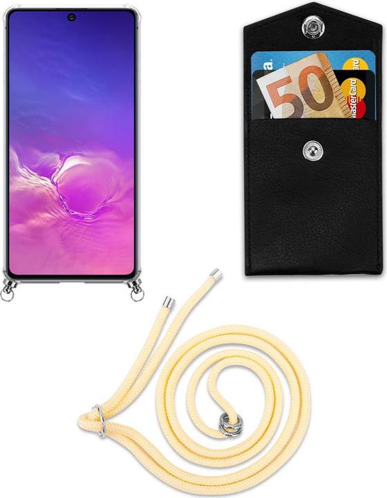 Produktbild Cadorabo TPU Handy Kette SILBER Cover