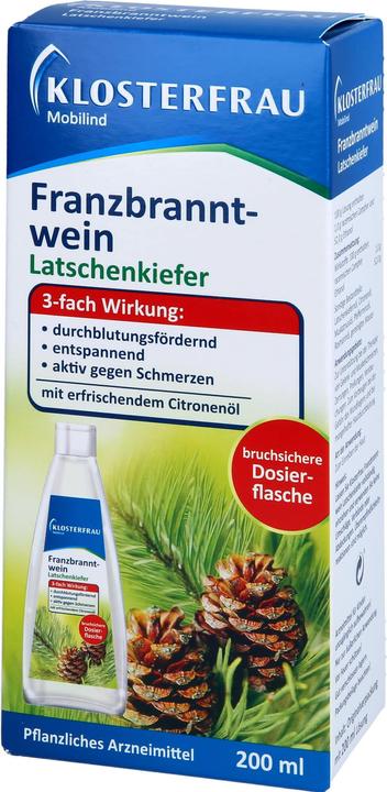 Actual product image Klosterfrau Mobilind rubbing alcohol mountain pine, 200 ml solution (1 x, 200 ml)