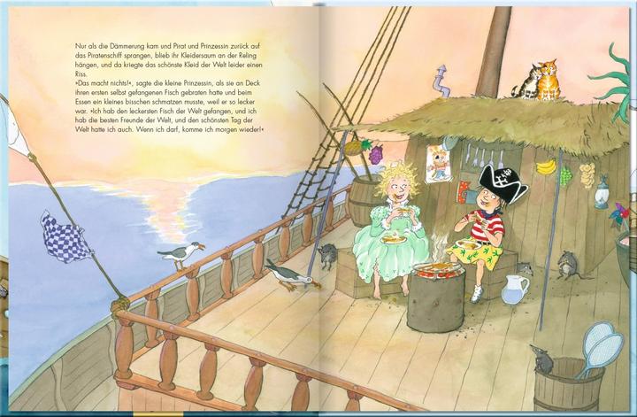 Immagine prodotto Der kleine Pirat und die kleine Prinzessin (Tedesco, Kirsten Boie, 2019)