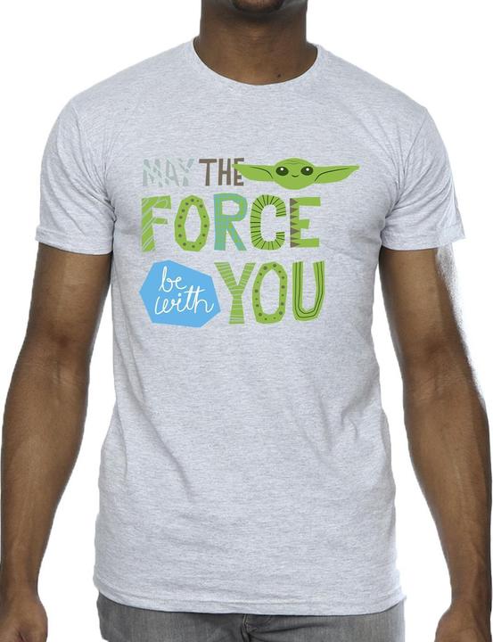 Image du produit Star Wars - T-shirt THE MANDALORIAN MAY THE FORCE BE WITH YOU - Homme (4XL)