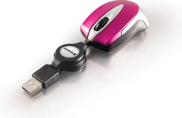 Actual product image Verbatim Go Mini Optical Travel Mouse (Cable)