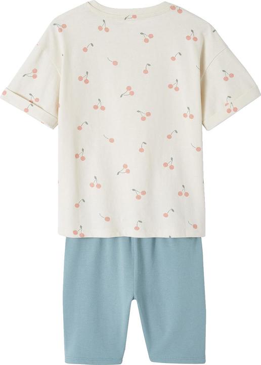 Actual product image Vertbaudet Mädchen-Set: T-Shirt & Radlerhose Oeko-Tex (86)