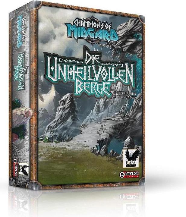 Produktbild Corax Games 1023651 - Champions of Midgard: Die unheilvollen Berge, 2-4 Spieler, 10 Jahren (DE-Erweiterung) (Deutsch)