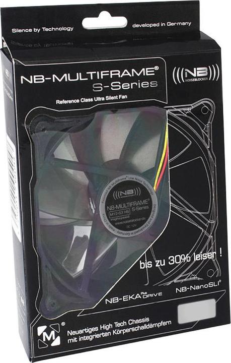 Actual product image Noiseblocker Multiframe S-Series M12-3 (120 mm, 1 x)