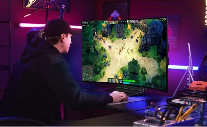 Actual product image LG Flex 42LX3Q9 (42", Flex, OLED, 4K, 2023)