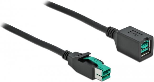 Actual product image Delock PoweredUSB extension cable (2 m)