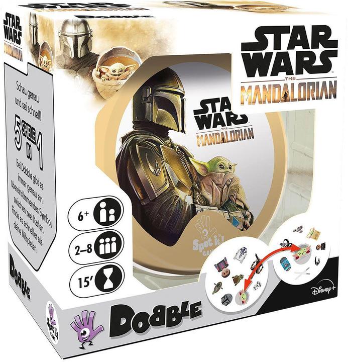 Produktbild Asmodée Dobble Star Wars The Mandalorian (Deutsch)