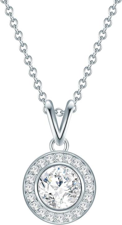 Rafaela Donata Damen Sterling Silber Zirkonia Silber 40,0 cm Basiskette + 5,0 cm Verlängerung - 33754 (Sterling Silber, 40 - 45 cm)