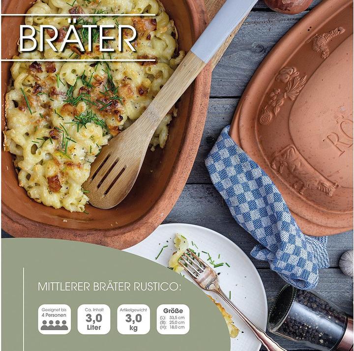 Actual product image Römertopf Rustico (Casserole + Stewpot, Ceramic)
