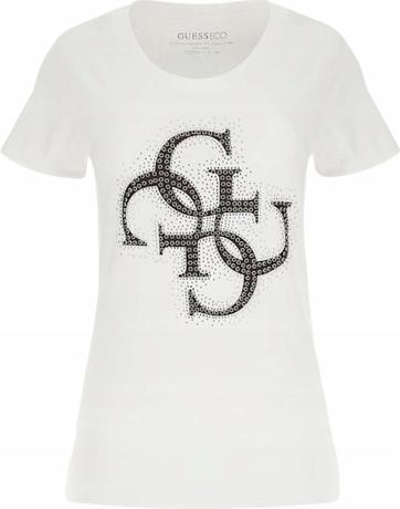 Guess Damen T-Shirt 4G Logo Tee (S)
