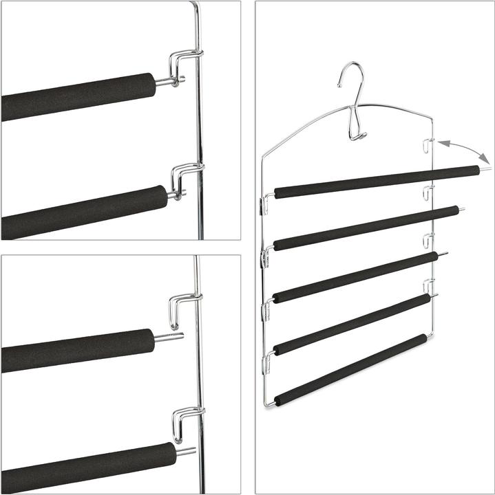 Produktbild Relaxdays Hosenbügel Set (3 x)