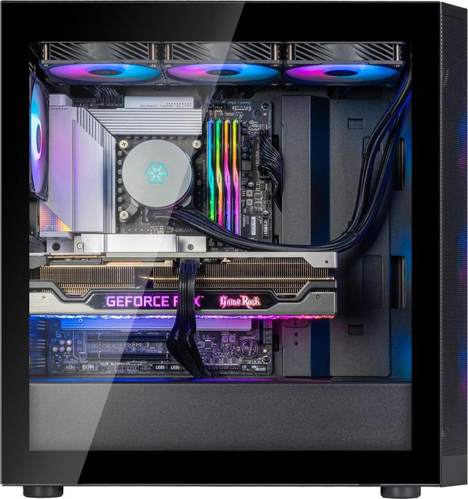 Immagine prodotto Silverstone SST-FA514X-BG - Telaio da gioco ATX Mid-Tower FARA ad alto flusso d'aria con doppio radiatore di (ATX, mATX, Mini-ITX)