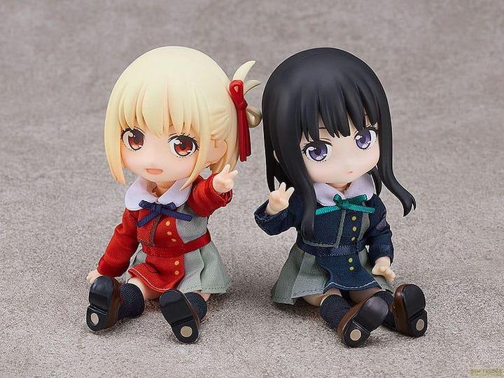 Actual product image Good Smile Company Lycoris Recoil Nendoroid Doll Action Figure Chisato Nishikigi 14 cm