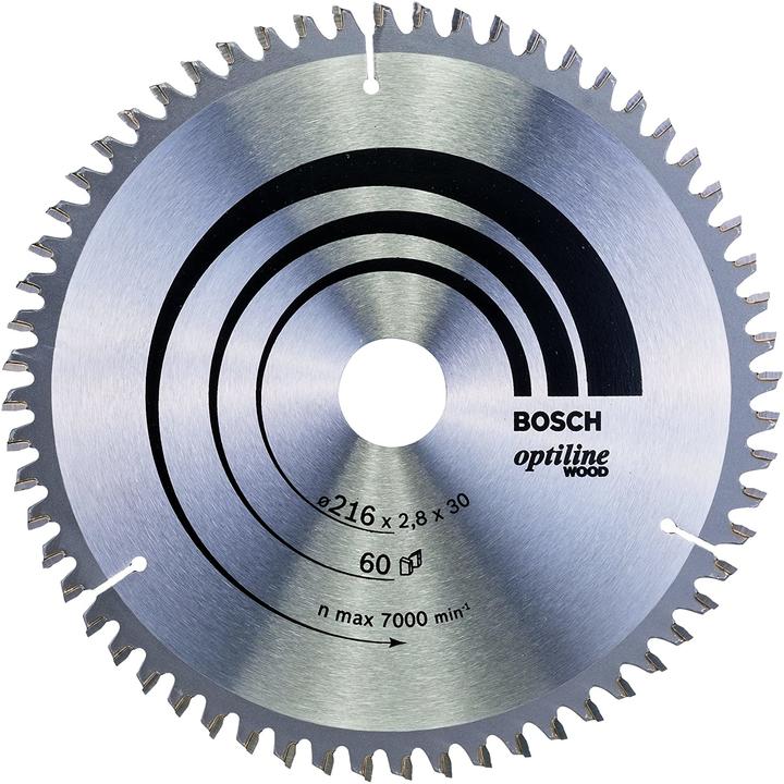 Bosch Professional Zubehör PRO Wood circular saw blade, 216 x 2.8 x 30 mm