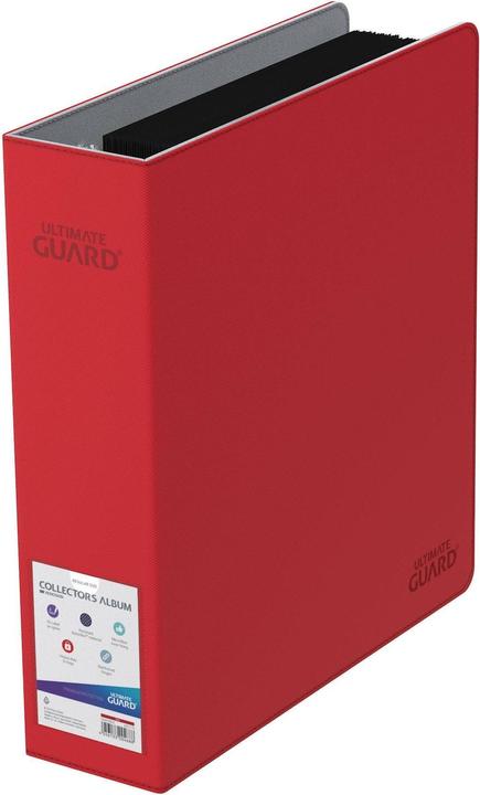 Ultimate Guard UGD010616 - Raccoglitore ad anelli Collector's Album XenoSkin, rosso
