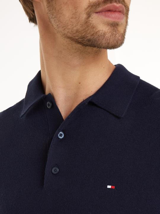 Image du produit Tommy Hilfiger Trui met kasjmier - Heren - Donkerblauw - Maat L (L)