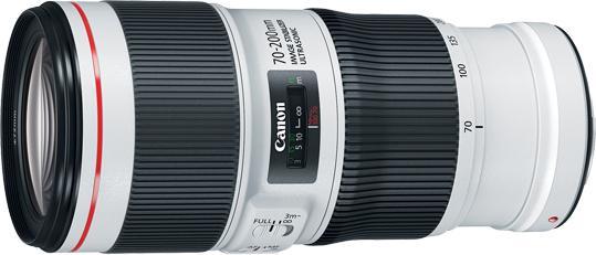 Produktbild Canon EF 70-200mm f/4L IS II USM (Canon EF, APS-C / DX, Vollformat)