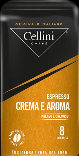 Cellini Espresso Crema e Aroma (250 g, Dark roast)